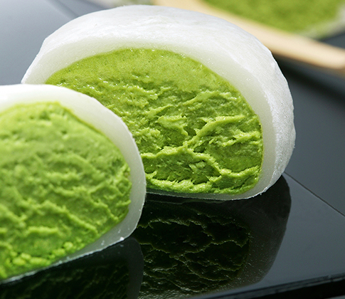 とろける抹茶生大福 お茶元みはら胡蝶庵