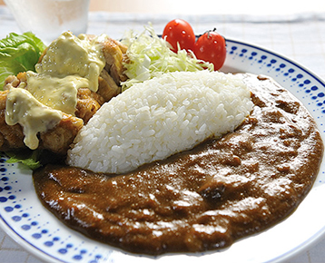 チキン南蛮カレー  カレー倶楽部 ルウ