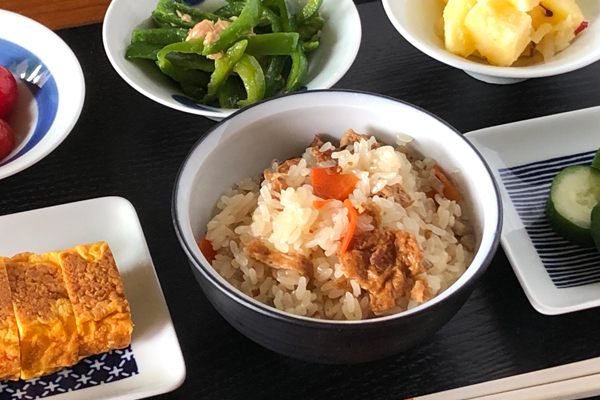 もちもち、ふっくら、風味豊かなおこわが、おうちの炊飯器で簡単につくれる!