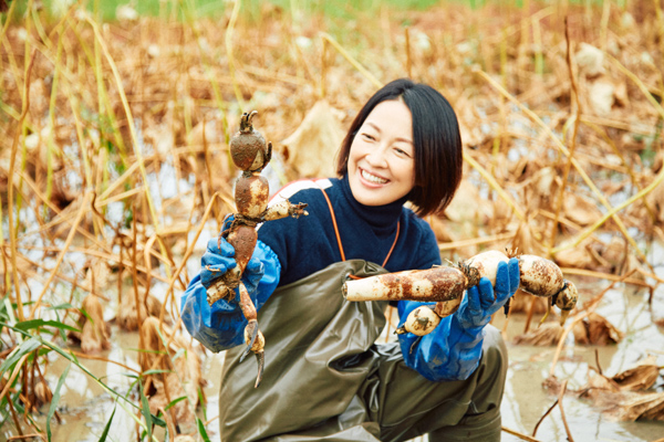 生でも食べられます！ 自然の甘味とやわらかさ。 季節限定「月見苑（つきみえん）　れんこん」vol.1