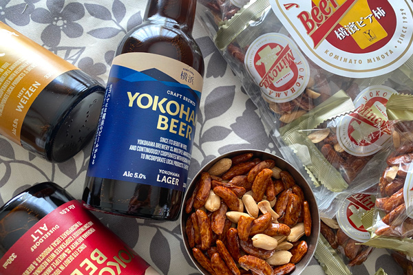 ありそうで、なかった ビール専用柿の種! 美濃屋あられ製造本舗「横濱ビア柿」
