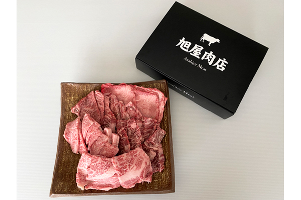 お家で高級焼肉店のお肉が味わえる! 行列のできるお肉屋さん、旭屋肉店の 「特選 黒毛和牛焼肉セット 200g×5種」