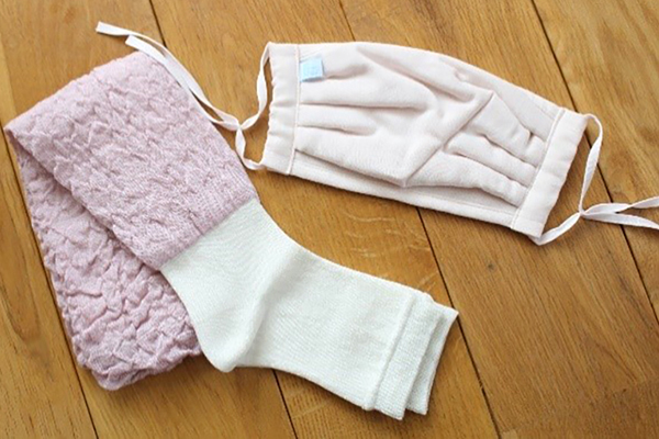 睡眠医療のノウハウに基づいた睡眠サポートグッズ「眠+(ミンプラス)おやすみお試しセット(マスク+レッグウォーマー)」