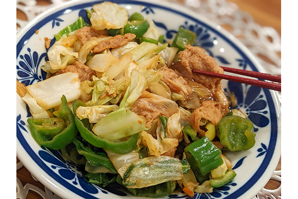 和食にも使えておいしい「大豆と玄米のベジスライス」有機肥料だけで育てた特別栽培米「プレミアム玄米」
