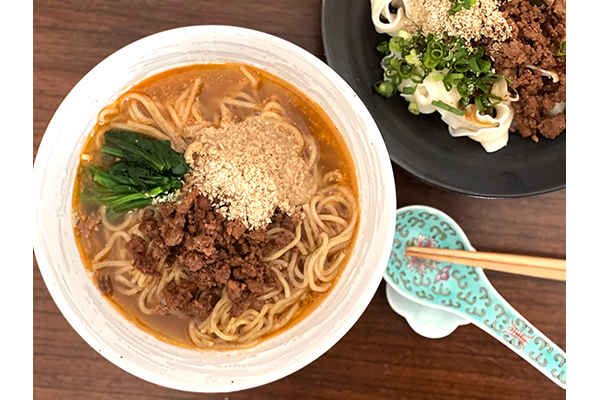 ミシュラン一つ星の味を自宅で 「プレミアム坦々麺セット」 「粗挽き肉みその汁なし担々麺 (山椒麺&はしづめ刀削麺)」
