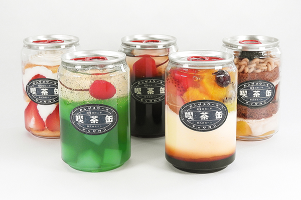 レトロかわいいケーキやプリンが缶詰に！ 神戸ベルの「喫茶缶」