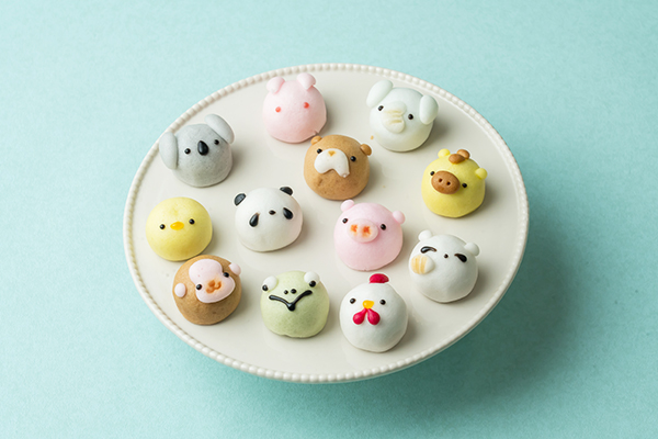 茨城の老舗和菓子店が作ったキュンとする薯蕷饅頭「動物まんじゅう」