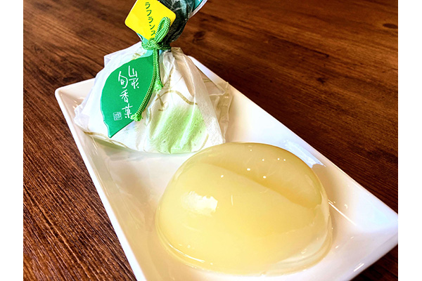 JAL国際線ファーストクラスにも採用!完熟果肉を包み込んだラ・フランスのゼリー「山形旬香果」
