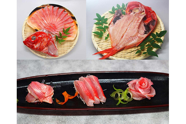 日本一の金目鯛をしゃぶしゃぶ・刺身・干物で味わい尽くす!伊豆下田の「金目鯛三大料理セット」