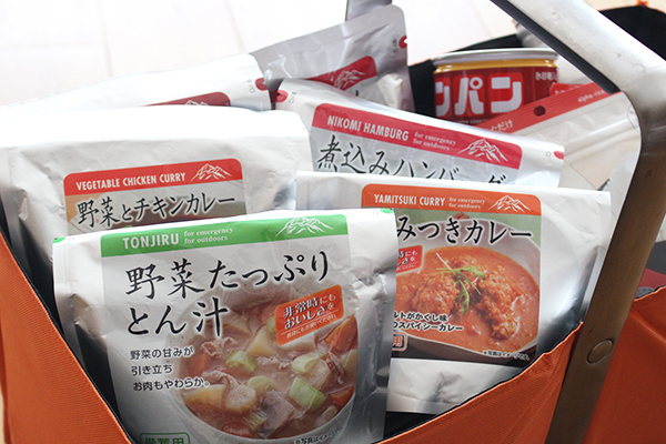 非常時にもおいしい食事を。秀逸なローリングストック品「おいしい非常食シリーズ」
