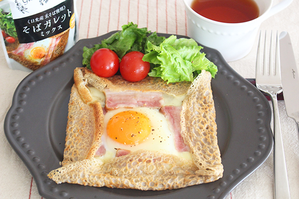 日本の健康食材をおしゃれに手軽に楽しむ「そばガレットミックス」「そばパンケーキミックス」