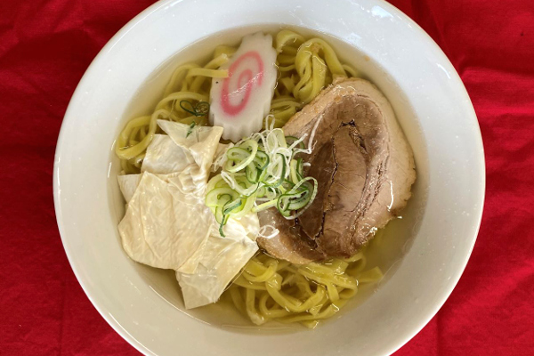 国産大豆と日光銘水で作る風味豊かなゆばを食す「日光ゆばらーめん」「味付ゆば」