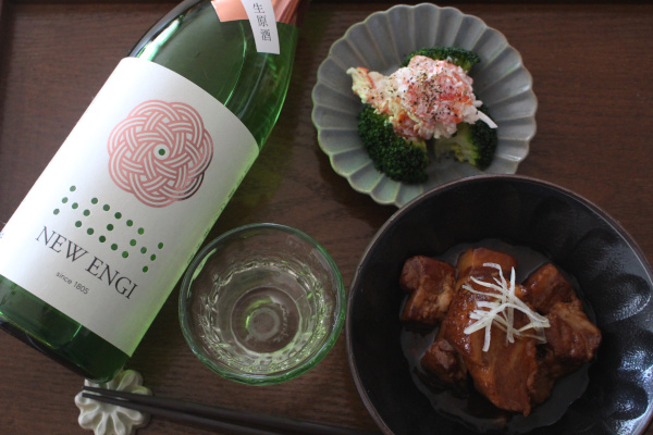 酒米から無農薬で自家栽培。最良の食中酒　「NEW ENGI 山田錦 純米【7】 」