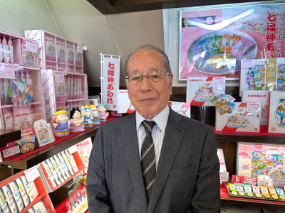株式会社幸煎餅 代表取締役の橋本武氏