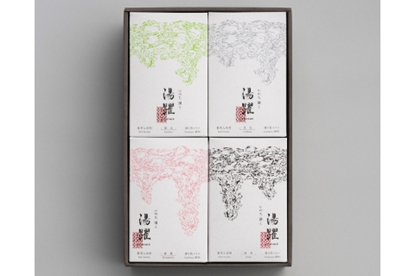 薬用入浴剤 湯躍 化粧箱4種詰合せ
