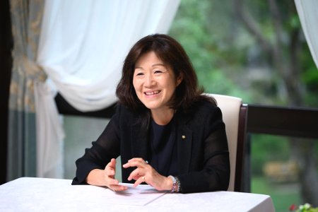 株式会社日比谷松本楼 代表取締役社長の小坂文乃氏