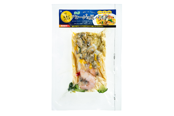 魚屋がパスタ 海鮮アヒージョ風