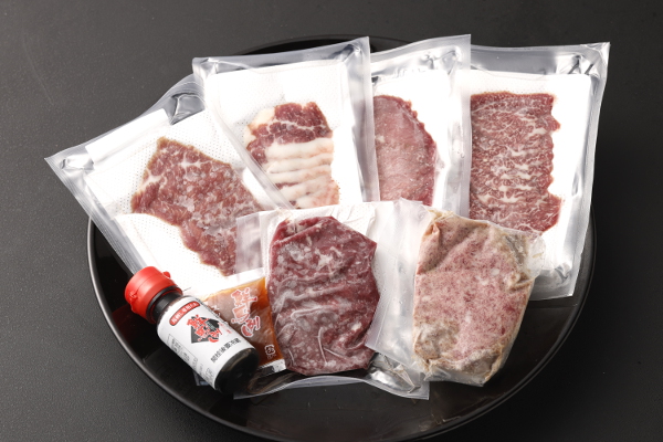 スライス6種バラエティセット 鮮馬刺し
