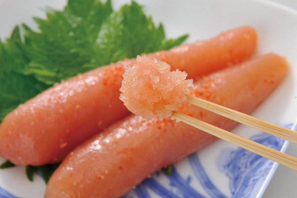 ぷちぷちと弾ける自慢の食感の明太子！青じそ、ゆずとも相性抜群。唐津で魚のプロが選んだ極上の「魚市めんたい詰合せ」