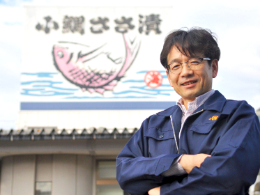 小浜海産物株式会社 代表取締役社長の西野弘純氏