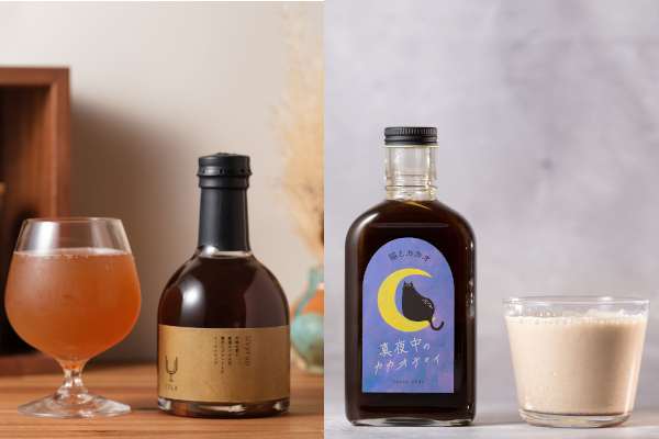 自然素材で、体にやさしい！無添加クラフトシロップ「Uシロップ コーラ」と「真夜中のカカオチャイ」
