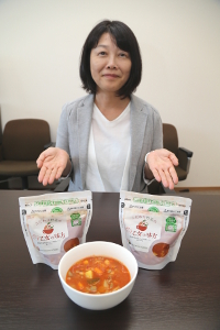 石川食品株式会社 代表取締役社長の石川のぶ子氏