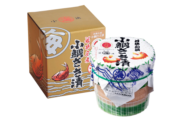 小鯛ささ漬 大樽 180g 1樽入