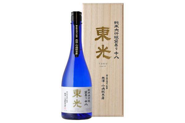 東光 純米大吟醸 袋吊り十八」720ml