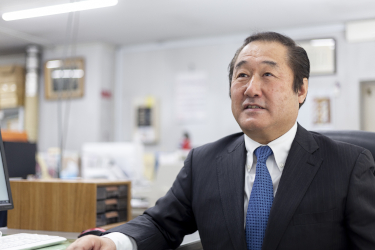 株式会社米谷産業 代表取締役社長の米谷慈祥氏