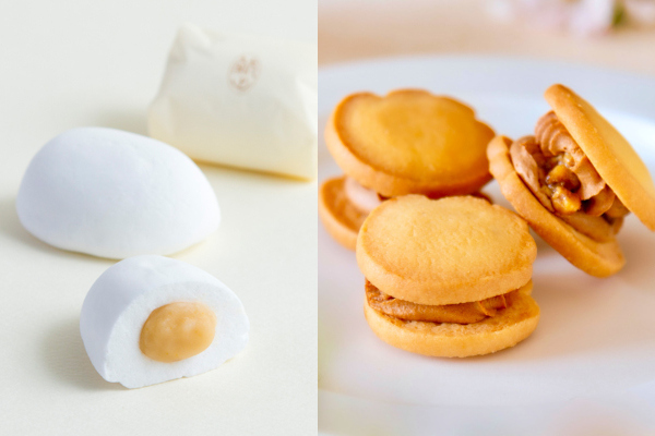 博多の伝統が生んだ「しっとりふわふわ」の口溶け。マシュマロ菓子「鶴乃子」と自家製キャラメルとバター香る「祝うてサンド」