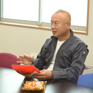 有限会社煎餅屋仙七 代表取締役社長の町田功氏
