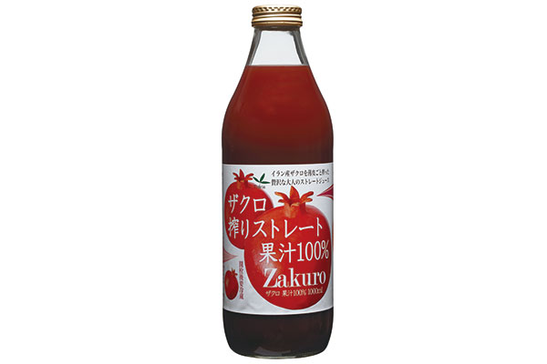 「ザクロ搾りストレート果汁100%ジュース」（1,000ml、ザクロ：イラン産）