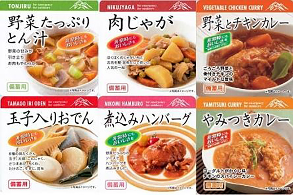 非常食おかずお試しセット備蓄用惣菜6種